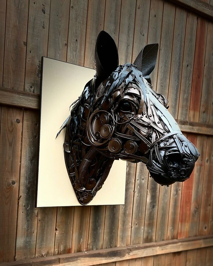 This Artist Creates Incredible Sculptures Out Of Stuff That&#8217;s Been Thrown Away (30 Pics)