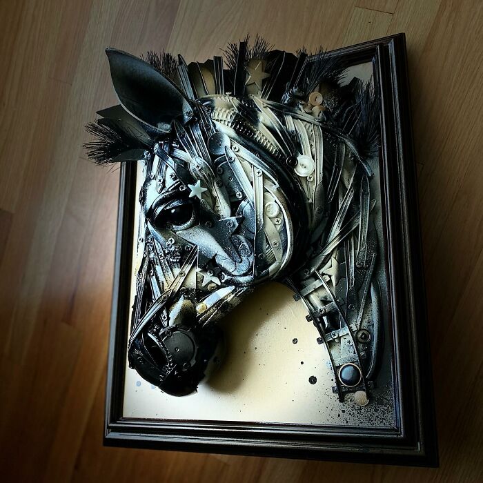 This Artist Creates Incredible Sculptures Out Of Stuff That&#8217;s Been Thrown Away (30 Pics)