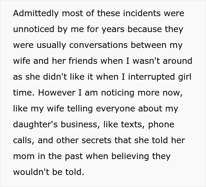 “I Had Enough”: Man Tells Wife It’s Her Own Fault Daughter Won’t Talk To Her