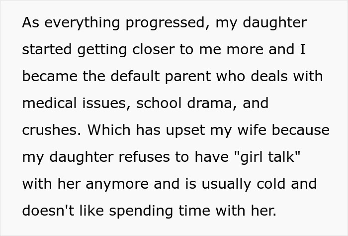 “I Had Enough”: Man Tells Wife It’s Her Own Fault Daughter Won’t Talk To Her