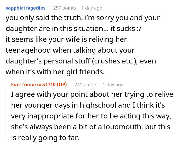 “I Had Enough”: Man Tells Wife It’s Her Own Fault Daughter Won’t Talk To Her