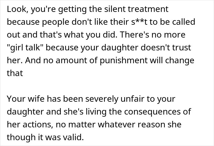 “I Had Enough”: Man Tells Wife It’s Her Own Fault Daughter Won’t Talk To Her