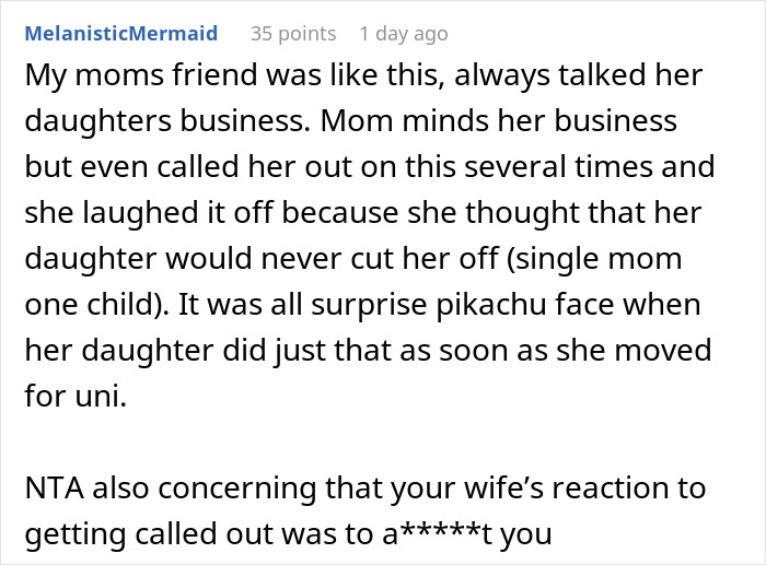 “I Had Enough”: Man Tells Wife It’s Her Own Fault Daughter Won’t Talk To Her