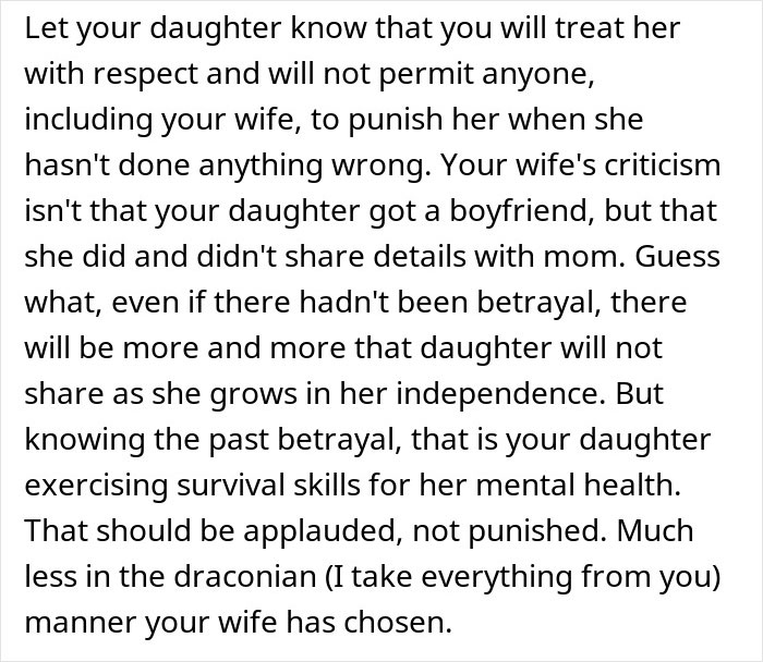 “I Had Enough”: Man Tells Wife It’s Her Own Fault Daughter Won’t Talk To Her
