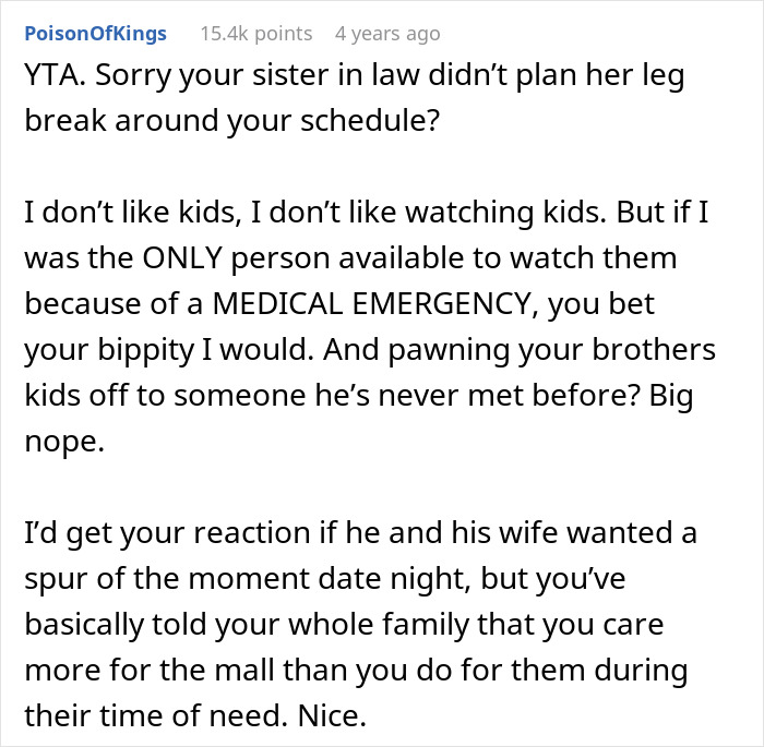 Woman Dumps Bro’s Kids With A Friend To Go Shopping, He Can’t Believe Her Audacity