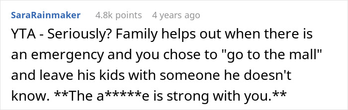 Woman Dumps Bro’s Kids With A Friend To Go Shopping, He Can’t Believe Her Audacity