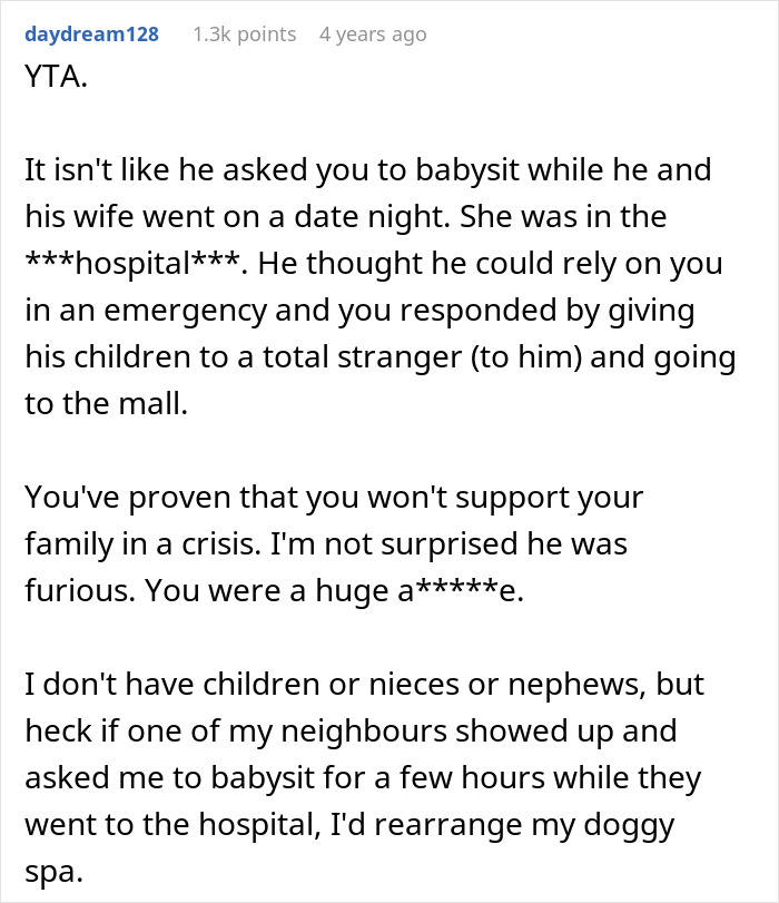 Woman Dumps Bro’s Kids With A Friend To Go Shopping, He Can’t Believe Her Audacity