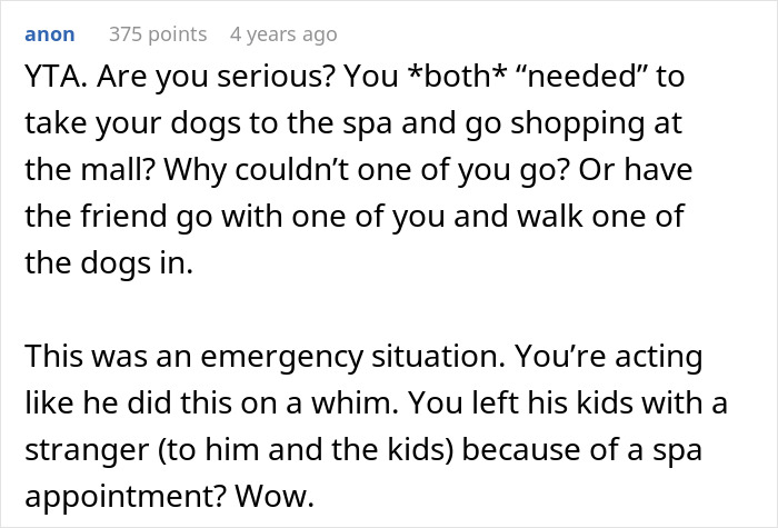 Woman Dumps Bro’s Kids With A Friend To Go Shopping, He Can’t Believe Her Audacity