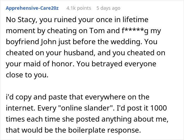 Maid Of Honor Finds Out Why Her Boyfriend Broke Up With Her, Walks Out Of Best Friend&#8217;s Wedding