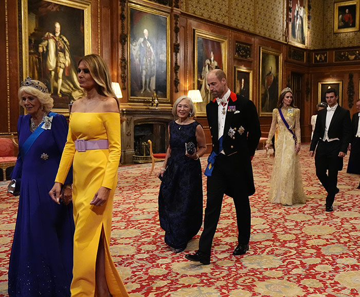Netizens Fascinated By Trump Family’s Outfit Choices At Banquet With British Royal Family