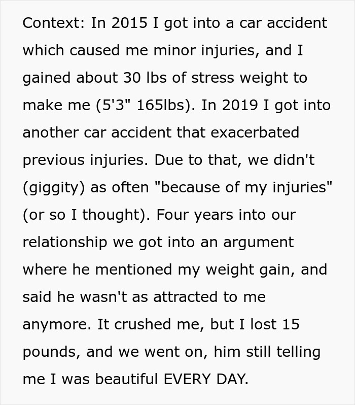 “Are You Honestly Happy With The Way You Look?”: Guy Breaks Up With GF Over Her “Shape”