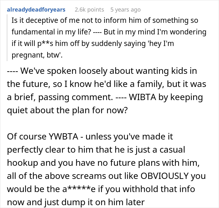 Woman Almost Keeps A Huge Secret From A New Guy She’s Dating, Is Surprised By His Reaction