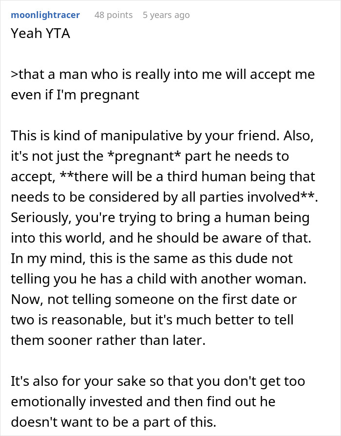 Woman Almost Keeps A Huge Secret From A New Guy She’s Dating, Is Surprised By His Reaction