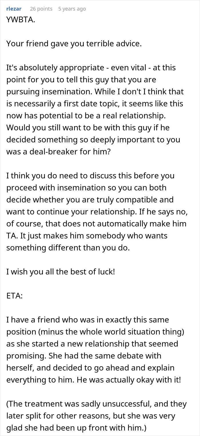 Woman Almost Keeps A Huge Secret From A New Guy She’s Dating, Is Surprised By His Reaction