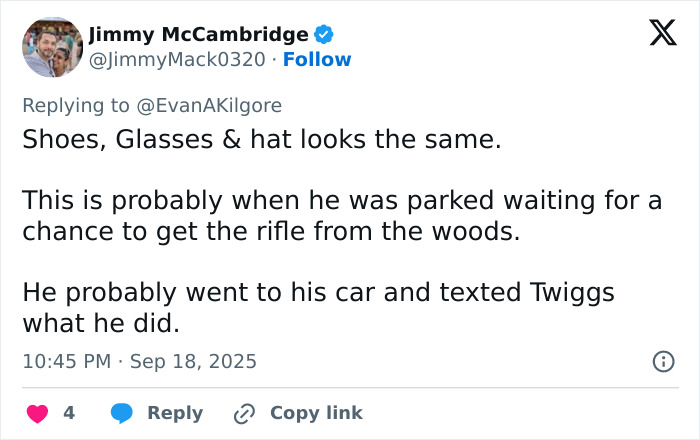 Candace Owens Claims &#8216;Exclusive Photo&#8217; Of Tyler Robinson Hours After Kirk Crime Proves Her Theory