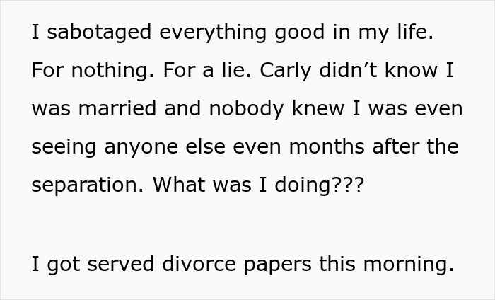 Guy Turns To Netizens To Whine Because He Wrecked His Marriage, Doesn’t Get A Drop Of Sympathy