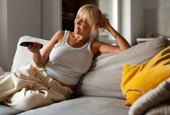 Daughter Heartbroken As Parents Prefer Watching TV All Day Rather Than Spending Time With Her