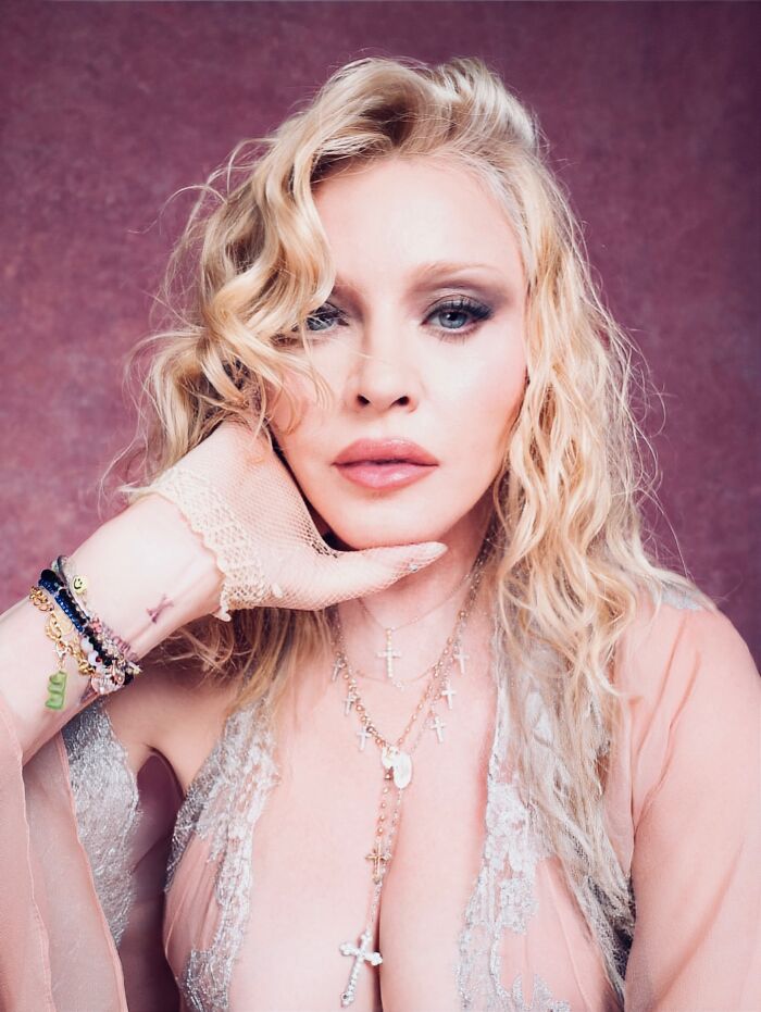 Madonna, 67, Risks Spilling Out Of A Sheer Lace Dress In A Sizzling Photo Shoot Amid Comeback