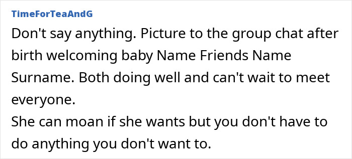 Daughter Resentful Of Toxic Mom For Demanding She Use Her Name As Her Baby’s Middle Name