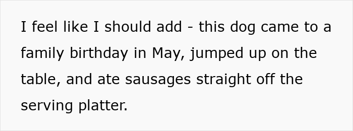 SIL Thinks Her “Therapy Dog” Is Welcome Anywhere, Gets Reality Check After It’s Banned From Fam BBQ