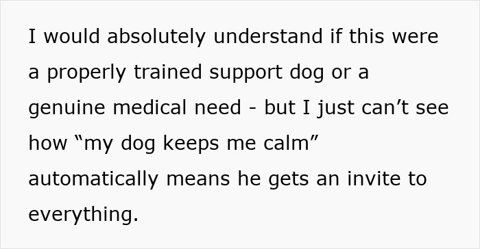 SIL Thinks Her “Therapy Dog” Is Welcome Anywhere, Gets Reality Check After It’s Banned From Fam BBQ