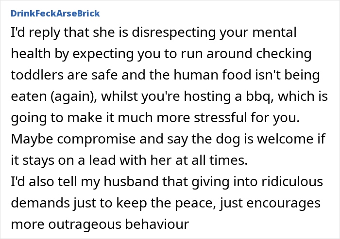 SIL Thinks Her “Therapy Dog” Is Welcome Anywhere, Gets Reality Check After It’s Banned From Fam BBQ