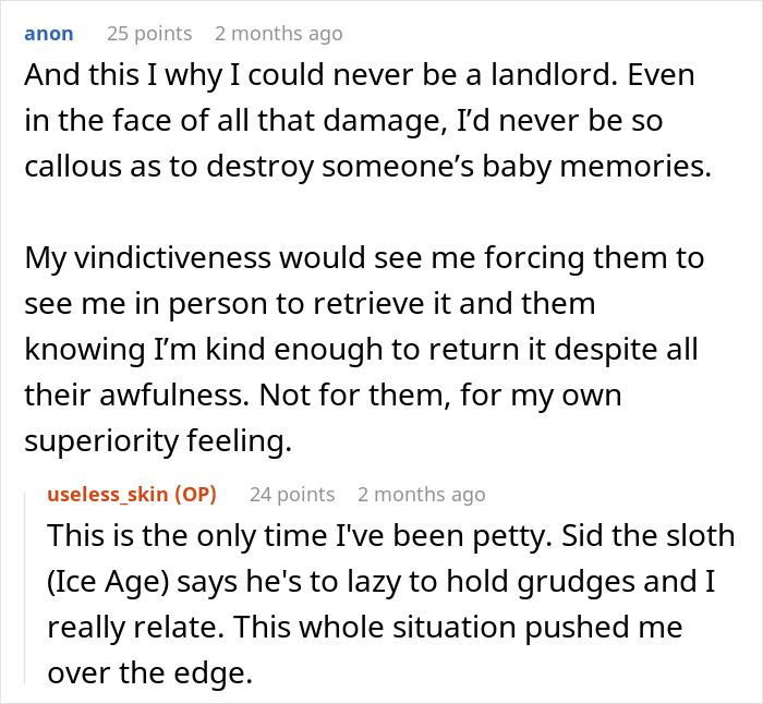 “I Smiled As I Watched Them Get Crushed”: Family Loses Precious Memorabilia For Being Tenants From Hell