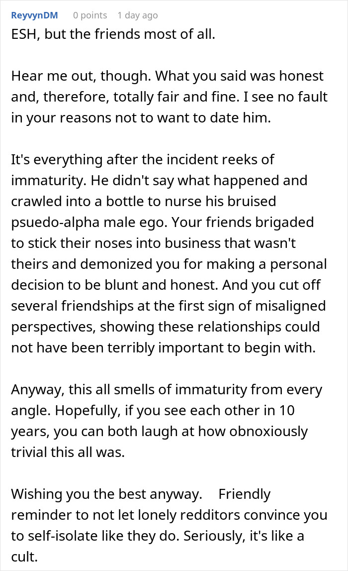 &#8220;I Broke Him Blah Blah Blah&#8221;: Woman Tells Long-Time Friend &#8216;No&#8217; After Weird Love Confession