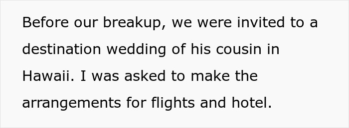 Ex-BF And His Family Demand Woman Skip Trip To Hawaii She Paid For, She Has Other Plans