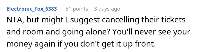 Ex-BF And His Family Demand Woman Skip Trip To Hawaii She Paid For, She Has Other Plans
