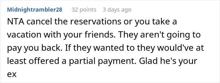 Ex-BF And His Family Demand Woman Skip Trip To Hawaii She Paid For, She Has Other Plans