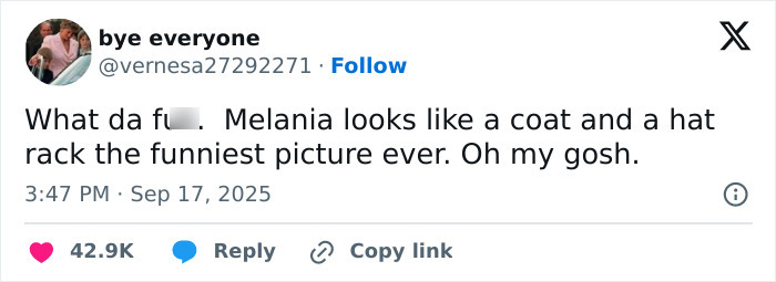 &#8220;How Many Royals Does It Take To Change A Light Bulb?&#8221;: Melania Trump&#8217;s UK Look Brutally Roasted