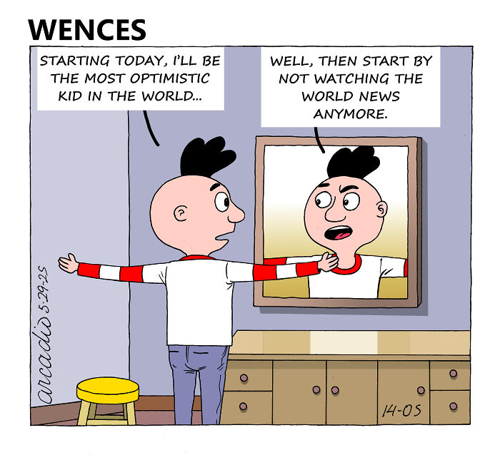Here&#8217;s My New Wences Comic Strip
