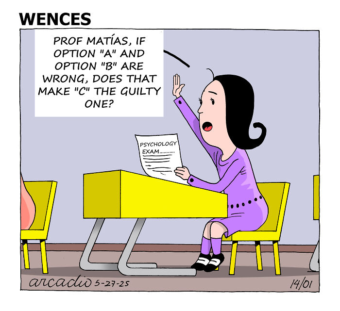 Here&#8217;s My New Wences Comic Strip