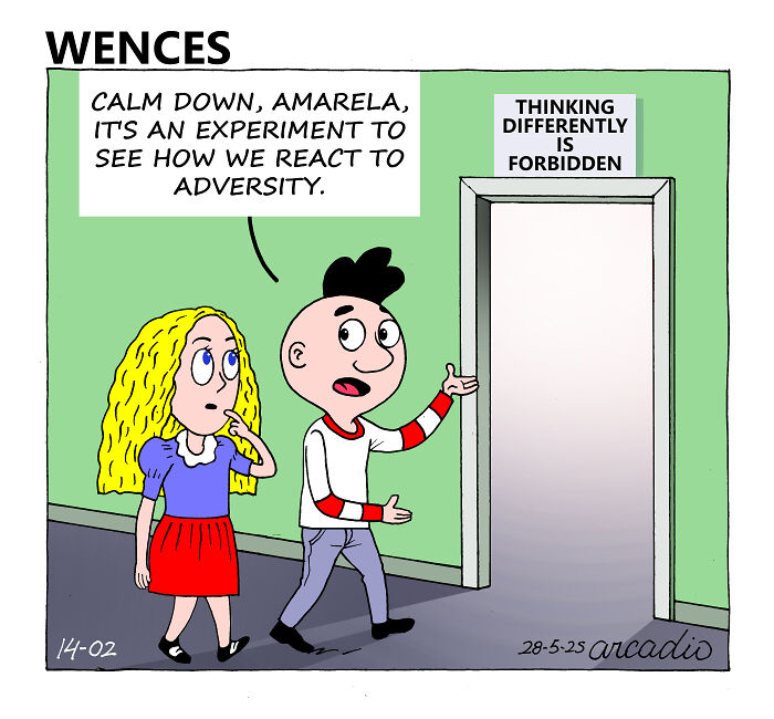 Here&#8217;s My New Wences Comic Strip