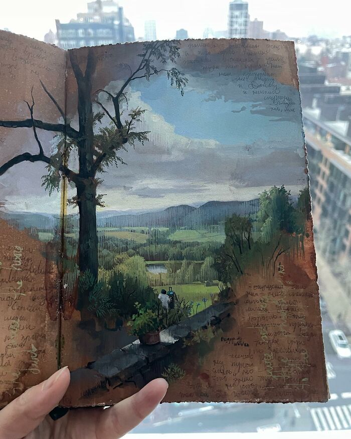 32 Sketchbook And Mini Paintings You Could Stare At For Hours