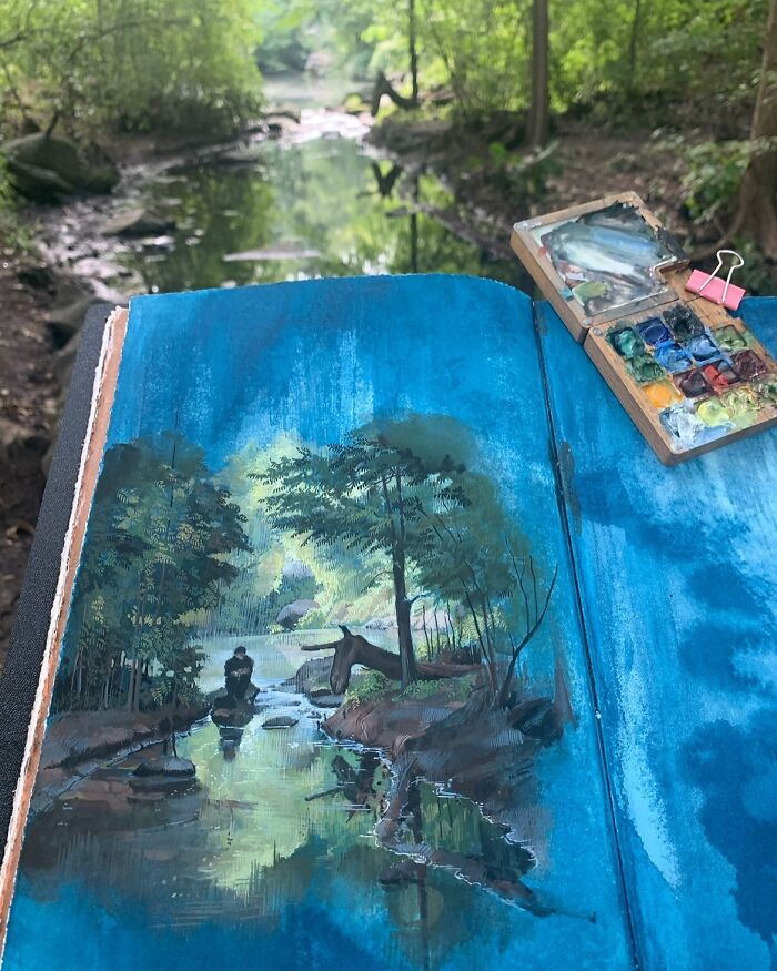 32 Sketchbook And Mini Paintings You Could Stare At For Hours