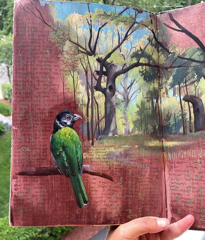 32 Sketchbook And Mini Paintings You Could Stare At For Hours
