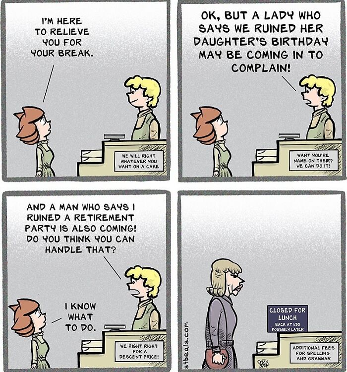 The Chaos And Comedy Of Retail: 47 Relatable Comics By Stephen Beals (New Pics)