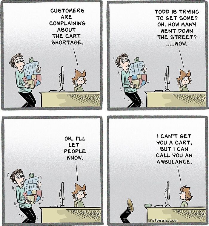 The Chaos And Comedy Of Retail: 47 Relatable Comics By Stephen Beals (New Pics)