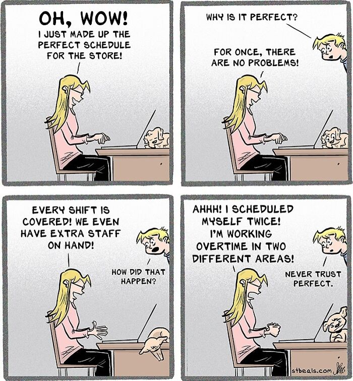 The Chaos And Comedy Of Retail: 47 Relatable Comics By Stephen Beals (New Pics)