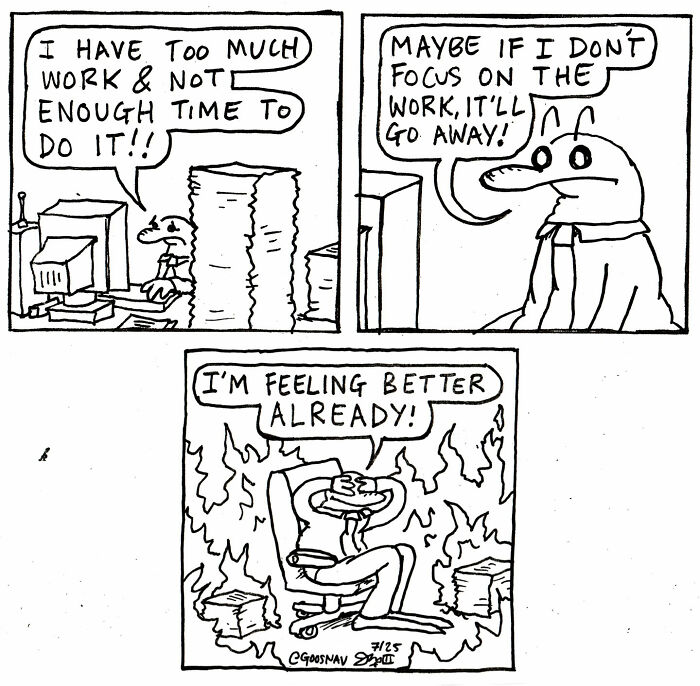 This Artist Made 40 Minimalist And Absurd Comics With Unexpected Punchlines