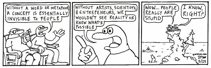 This Artist Made 40 Minimalist And Absurd Comics With Unexpected Punchlines