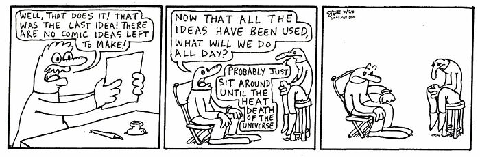 This Artist Made 40 Minimalist And Absurd Comics With Unexpected Punchlines