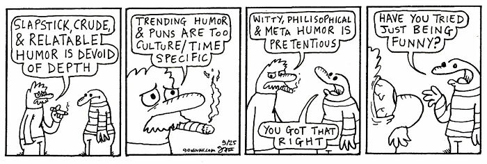 This Artist Made 40 Minimalist And Absurd Comics With Unexpected Punchlines