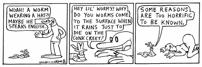 This Artist Made 40 Minimalist And Absurd Comics With Unexpected Punchlines
