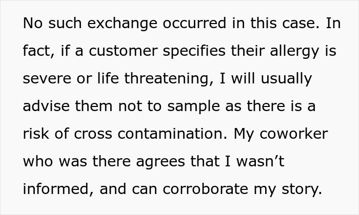 Mom Threatens To Sue Food Stall After They Give Her Child A Sample That Contains Nuts