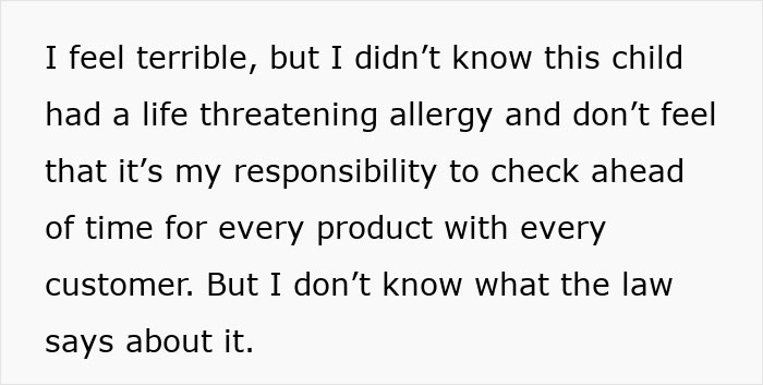 Mom Threatens To Sue Food Stall After They Give Her Child A Sample That Contains Nuts