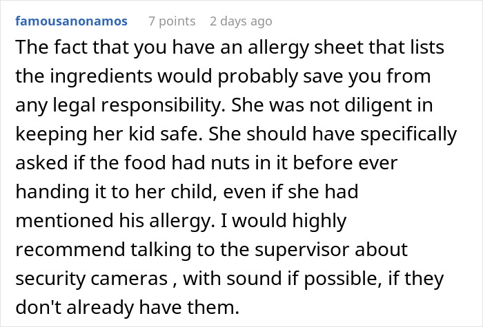 Mom Threatens To Sue Food Stall After They Give Her Child A Sample That Contains Nuts