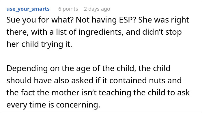 Mom Threatens To Sue Food Stall After They Give Her Child A Sample That Contains Nuts